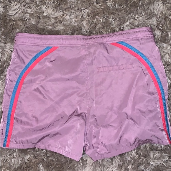 Purple shorts with stripes - Picture 2 of 2